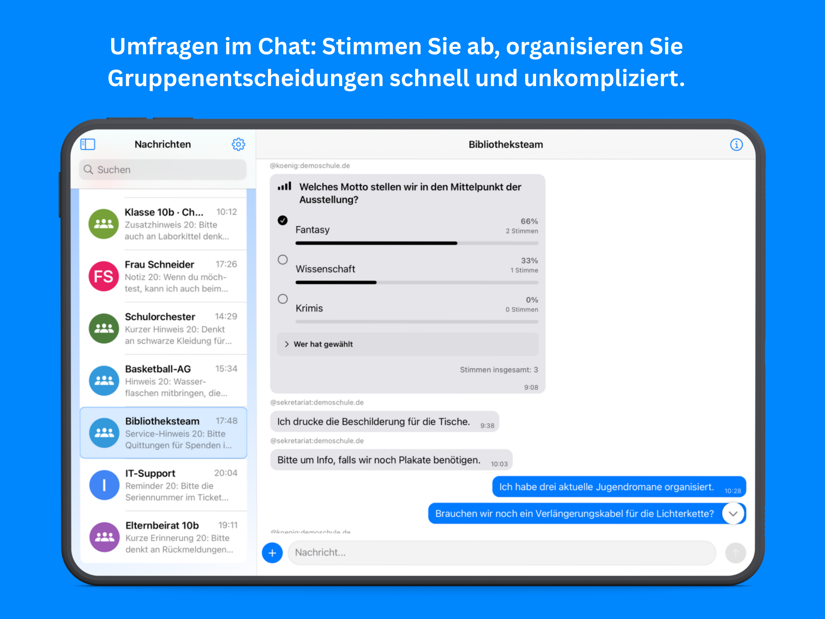 SchulMessenger screenshot 9