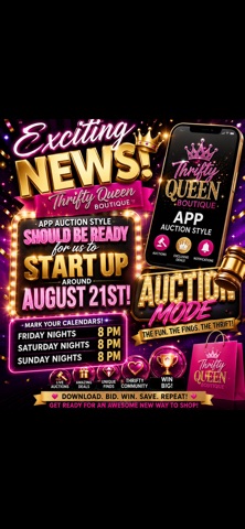 Thrifty Queen Boutique iPhone screenshot