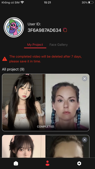 Live Portrait AI: Face Dance Screenshot