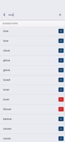 Dictionary English French screenshot