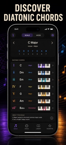 Piano Scales Modes Chord Book Screenshot 8 of 10