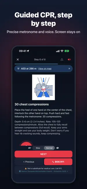 First Aid: CPR & AED Guide screenshot 3
