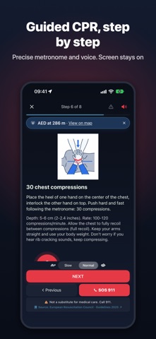 First Aid: CPR & AED Guide Screenshot 3 of 7