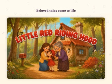 Red Foxy Tales: Animated Books iPad screenshot
