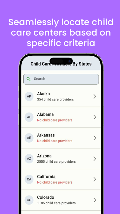 Child Care Check Centers USA Screenshot