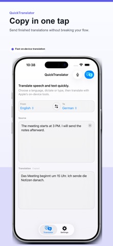 Interpreter: Quick Translate screenshot