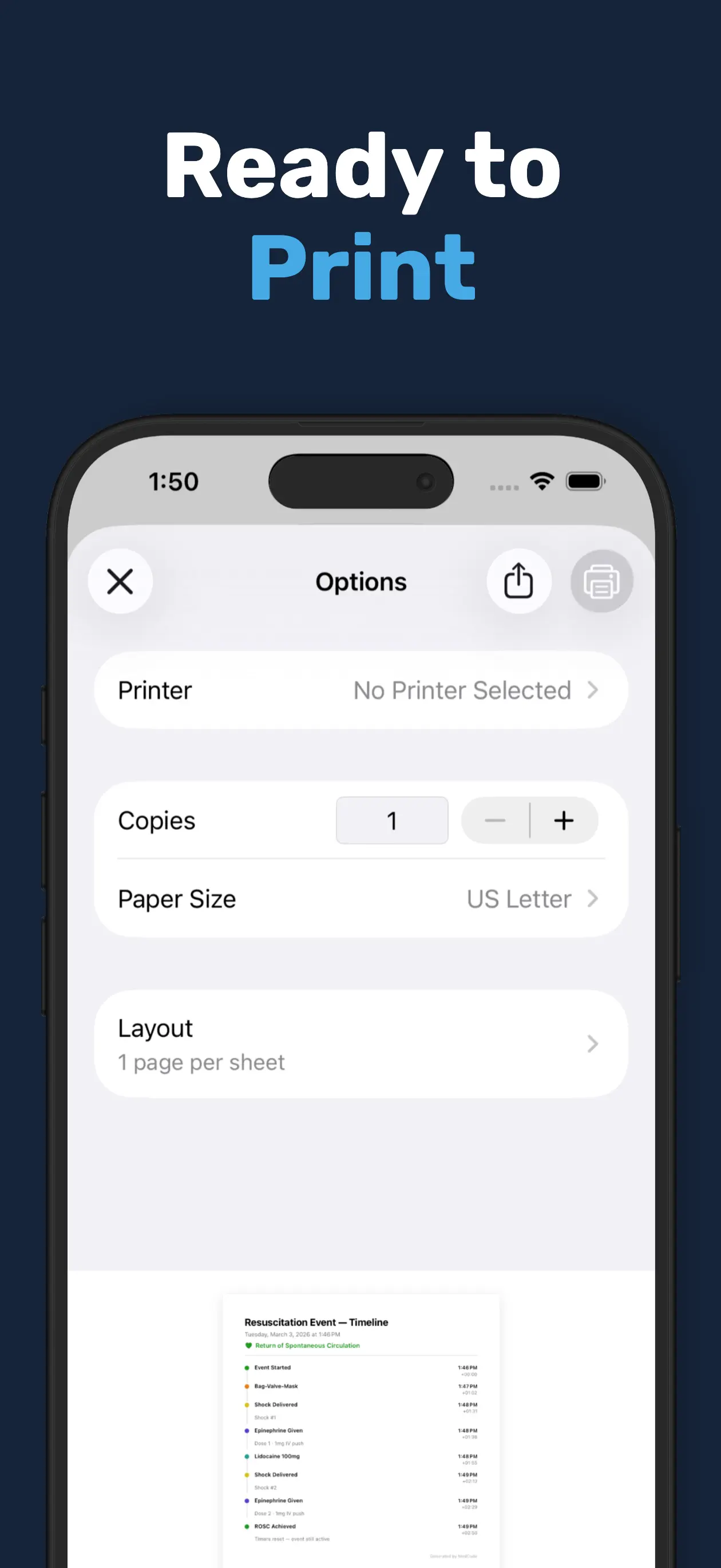 #8. MedCode - Code blue timer (iOS) di: Coastal Labs Studio LLC