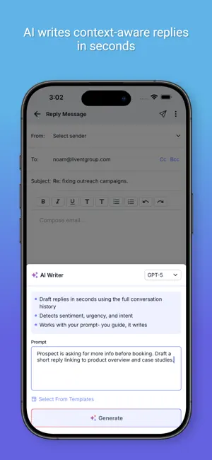 Client Inbox screenshot 2