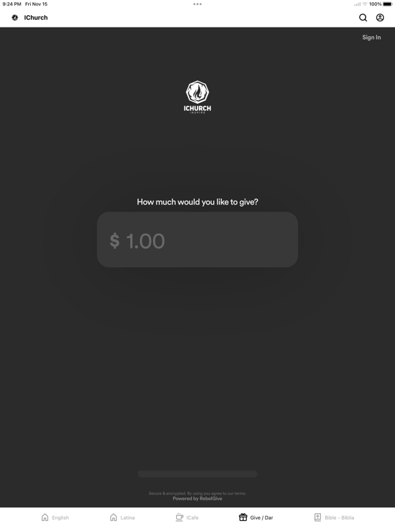 iChurchoka iPad screenshot 4 - Lifestyle app