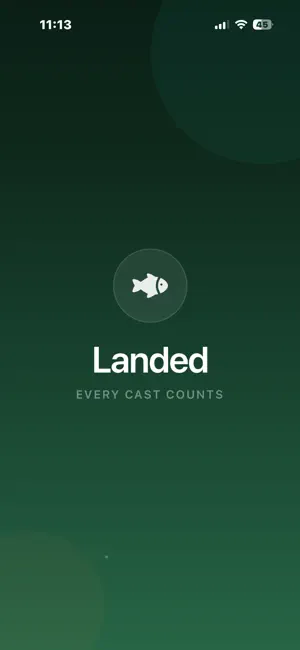 Landed - Fishing Journal screenshot 1