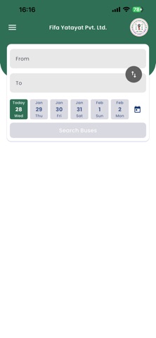 Fifa Yatayat Pvt. Ltd. screenshot