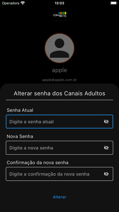 Full Connects TV app screenshot