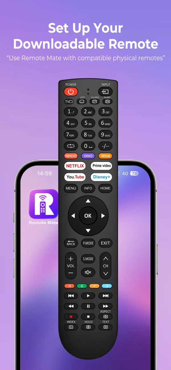 Screenshot #1 pour Remote Mate Setup