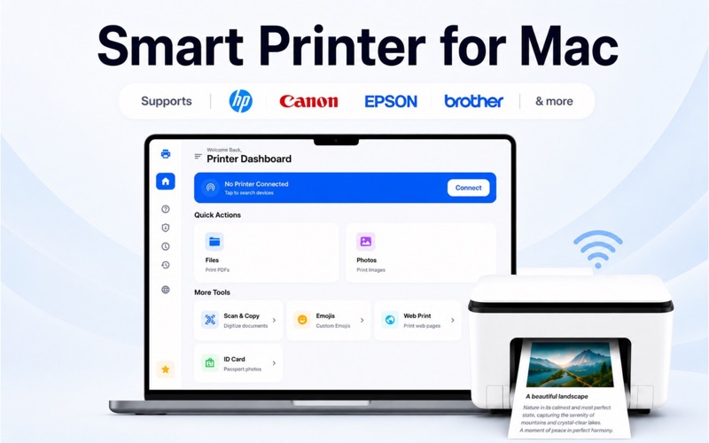 Smart 打印机 App 为了 iPrint 兼容打印机 screenshot