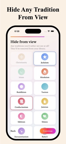 Coexist  - Bible, Quran, Torah iPhone screenshot