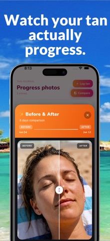 SPF Guard · Safe Tan Timer iPhone screenshot