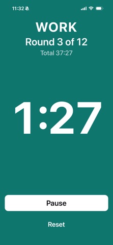 Interval Timer: Rounds Screenshot 1 of 5