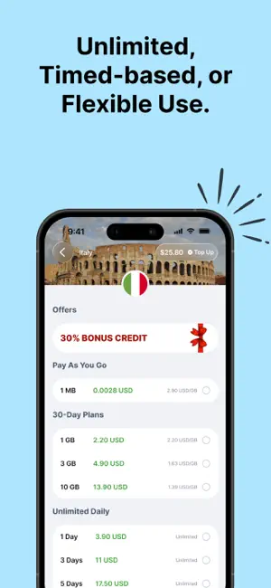 eSIM io: Travel Internet Data screenshot 3