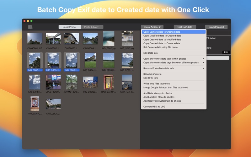 Screenshot #3 pour Photo Exifer 3