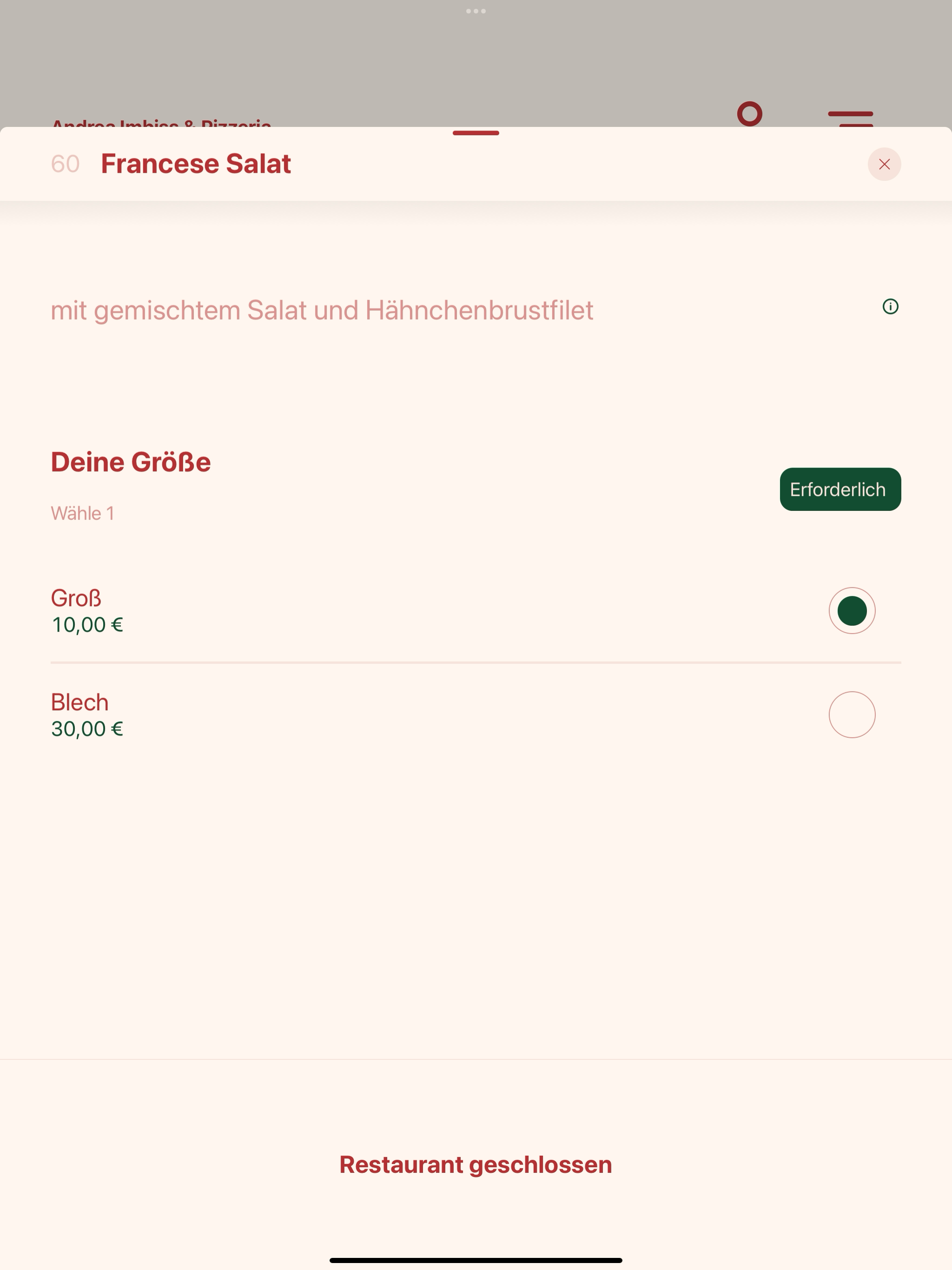 Andrea Imbiss & Pizzeria screenshot 8