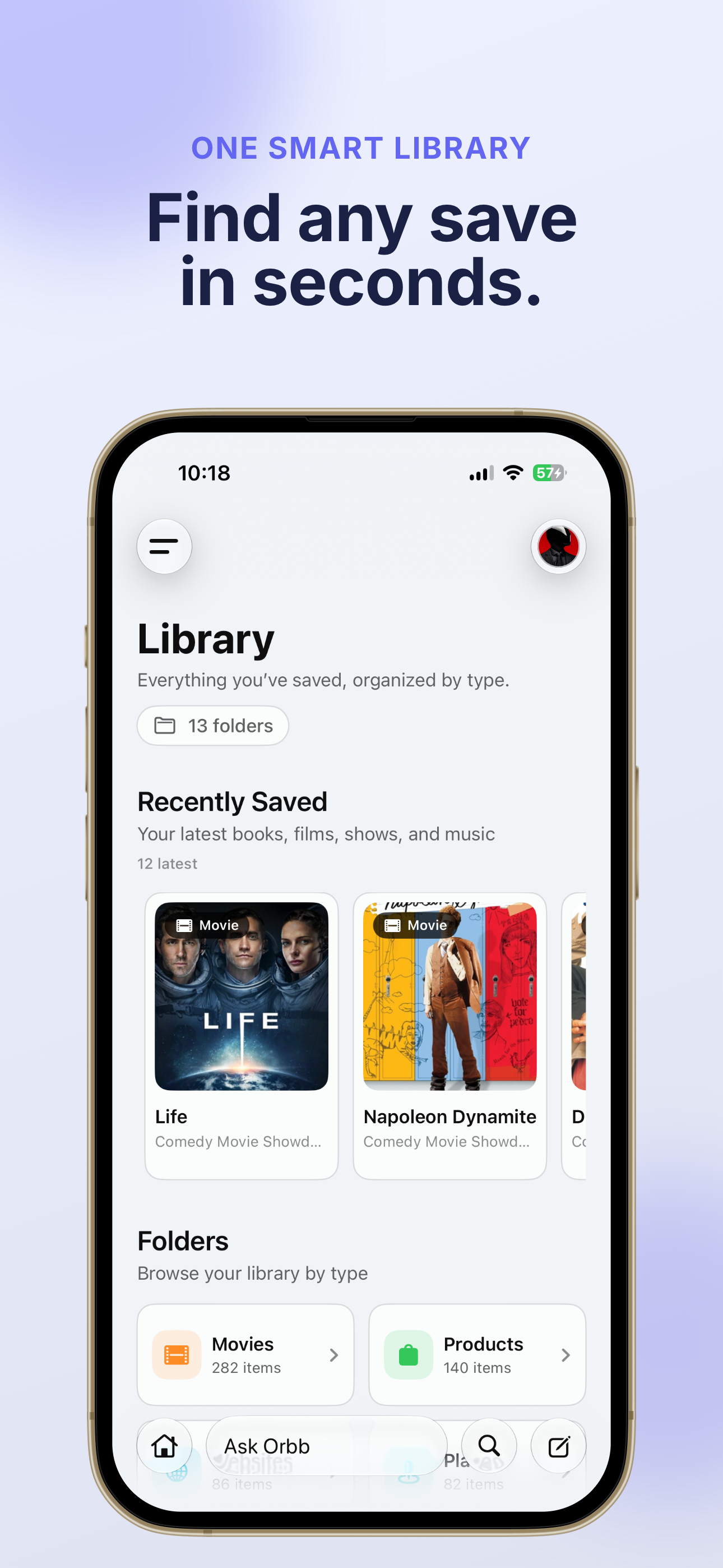 Orbb - Bookmark Everything screenshot 2
