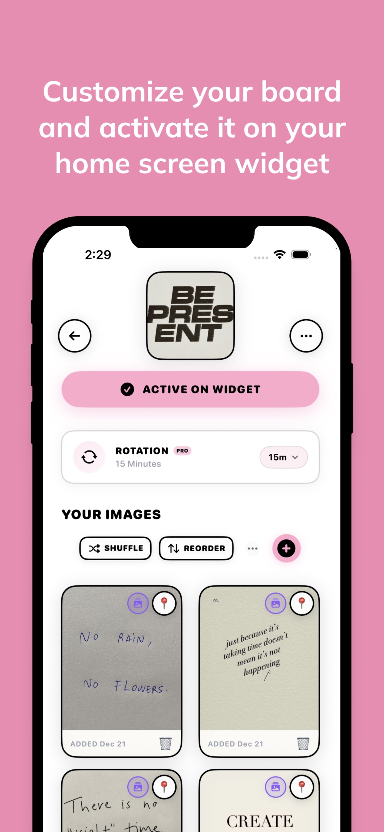 Vision Board Widget screenshot 6