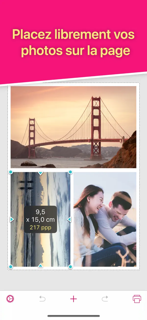Screenshot #2 pour Print to Size: imprimer photos