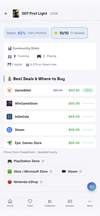 My Game Tracker Screenshot 1 of 8
