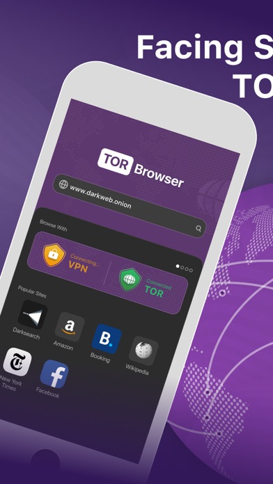 TOR Browser: VPN,Onion TOR + screenshot 2