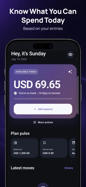 Daily Budget Until Payday screenshot 1