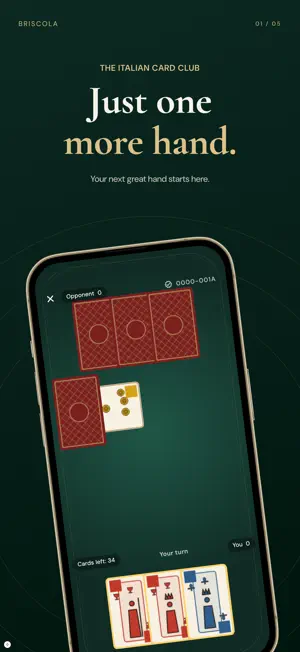 Briscola Scopa Scala 40 screenshot 1