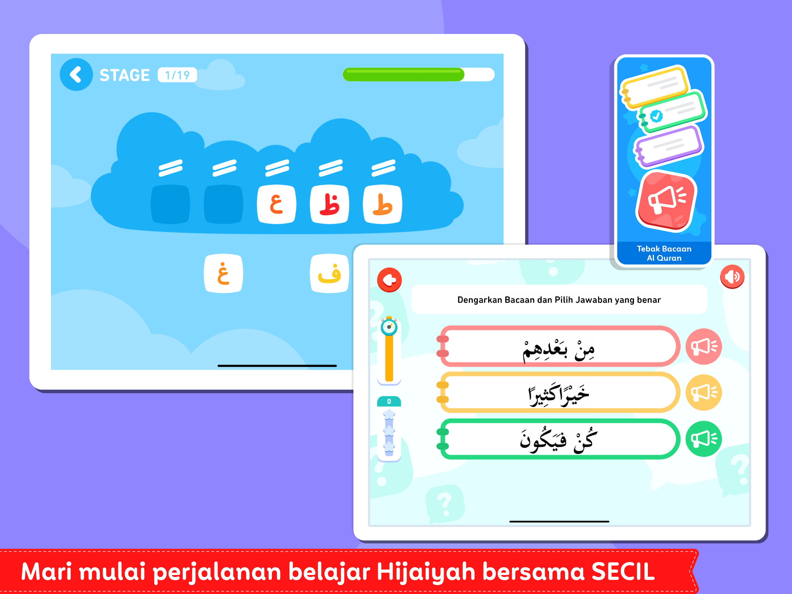 Belajar Hijaiyah + Mengaji