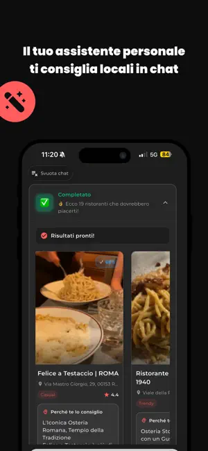 Bestie Bite: scopri ristoranti iPhone screenshot 3