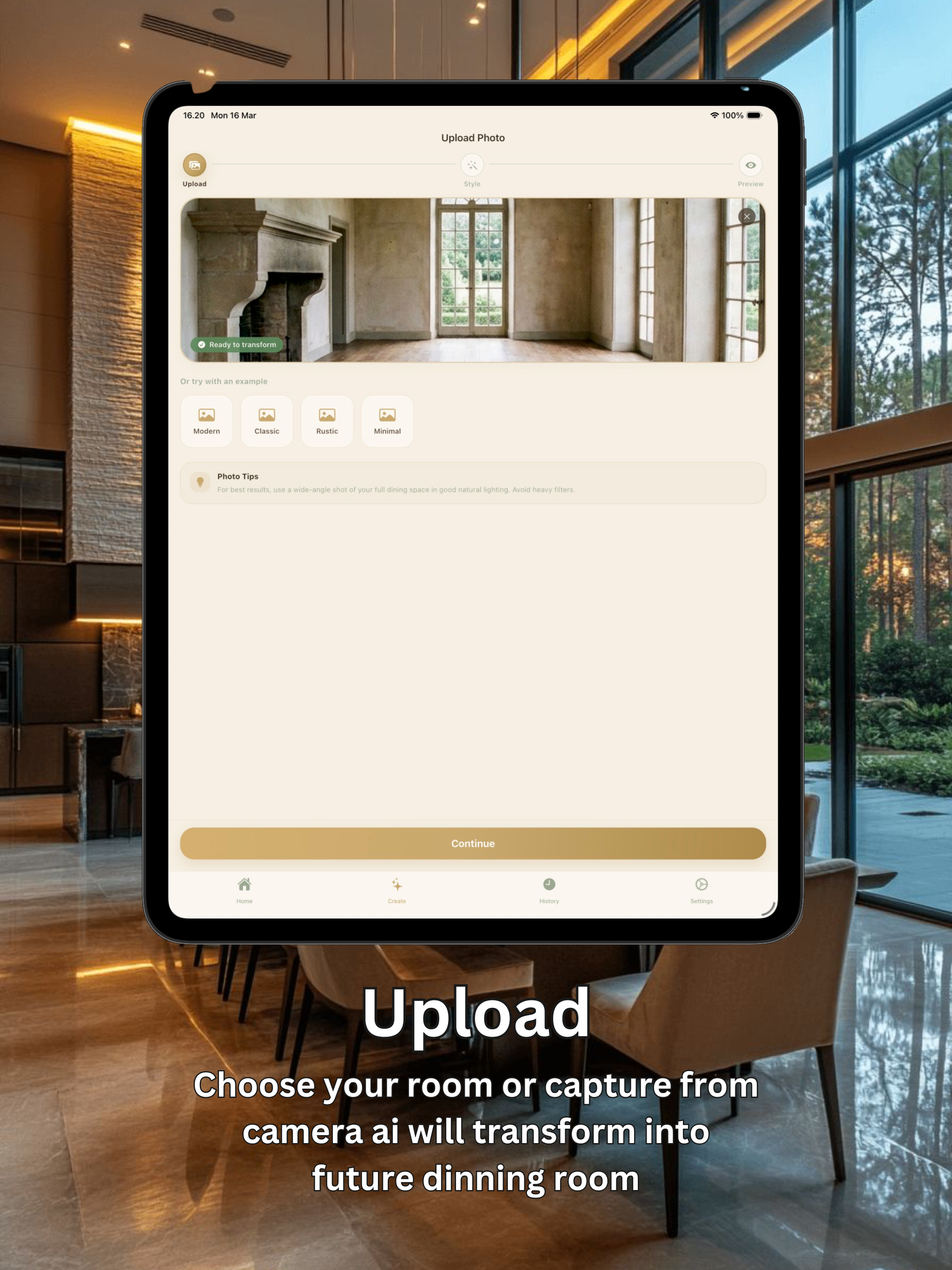 Dining Room AI: Design Planner