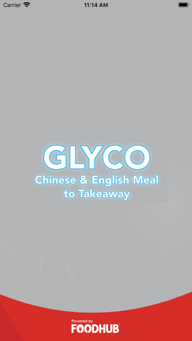 Glyco Chinese And English Meal Screenshot
