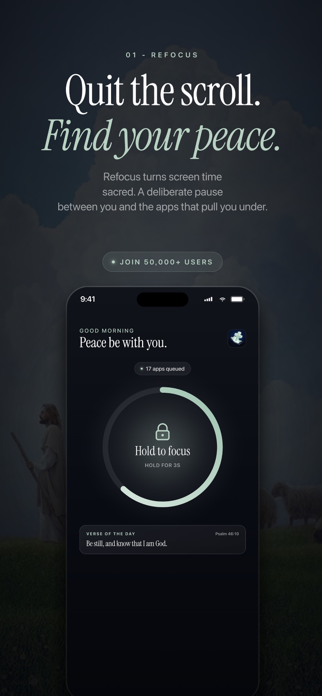 Refocus: focus on God Screenshot 1 of 6