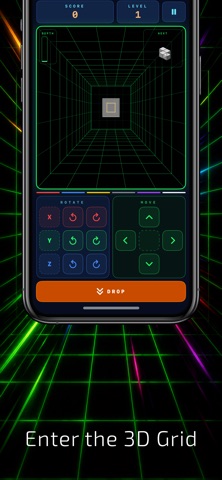 CubeFall - 3D Block Puzzle Screenshot 4 of 5