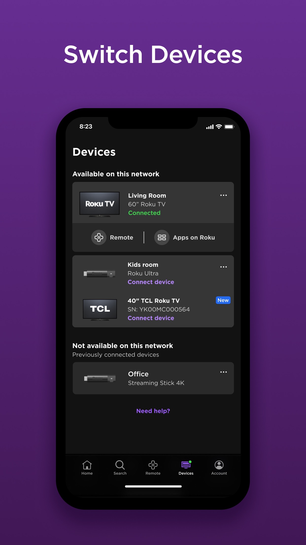 The Roku App (Official) screenshot 2