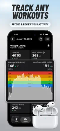 FITIV Workout & Health Tracker: Screenshot 2 von 10