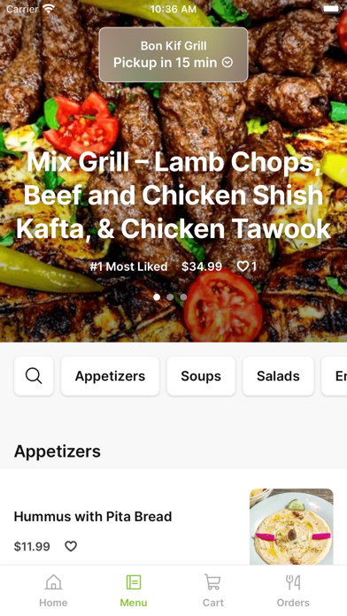 App screenshot