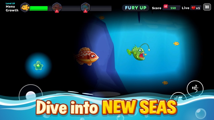 Fish Dash: Hungry Shark Eater screenshot-4