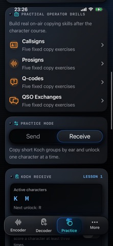 MorseScope: Code & Audio Screenshot 8 of 10