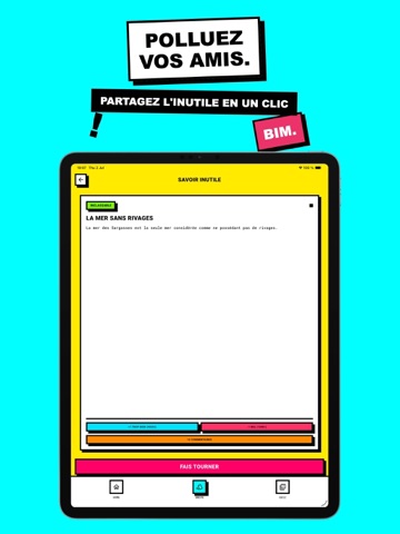 Savoir Inutile : Culture G iPad screenshot
