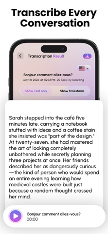 Voice Recorder: Transcriber Screenshot 2 of 7