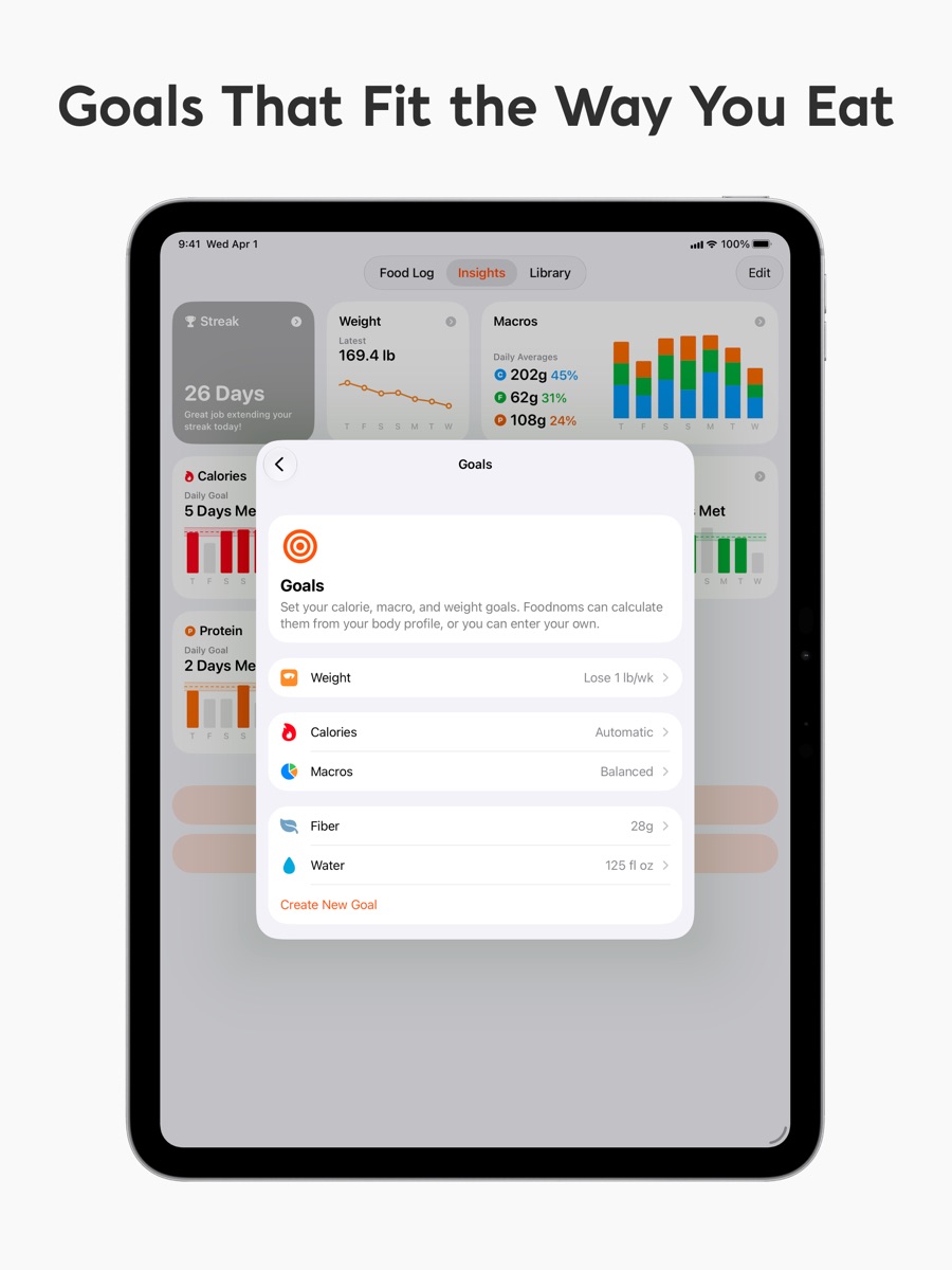 Nutrition Tracker: Foodnoms screenshot 15