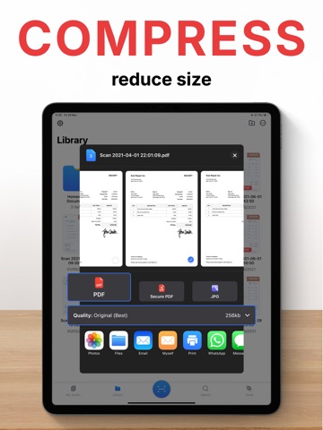 Document Scanner: Scan Studio iPad screenshot