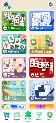 Classic Offline Games iPhone screenshot