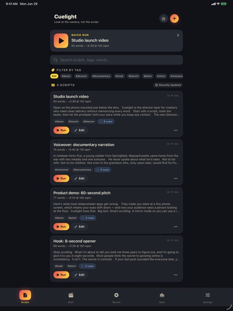 Cuethelights screenshot 2