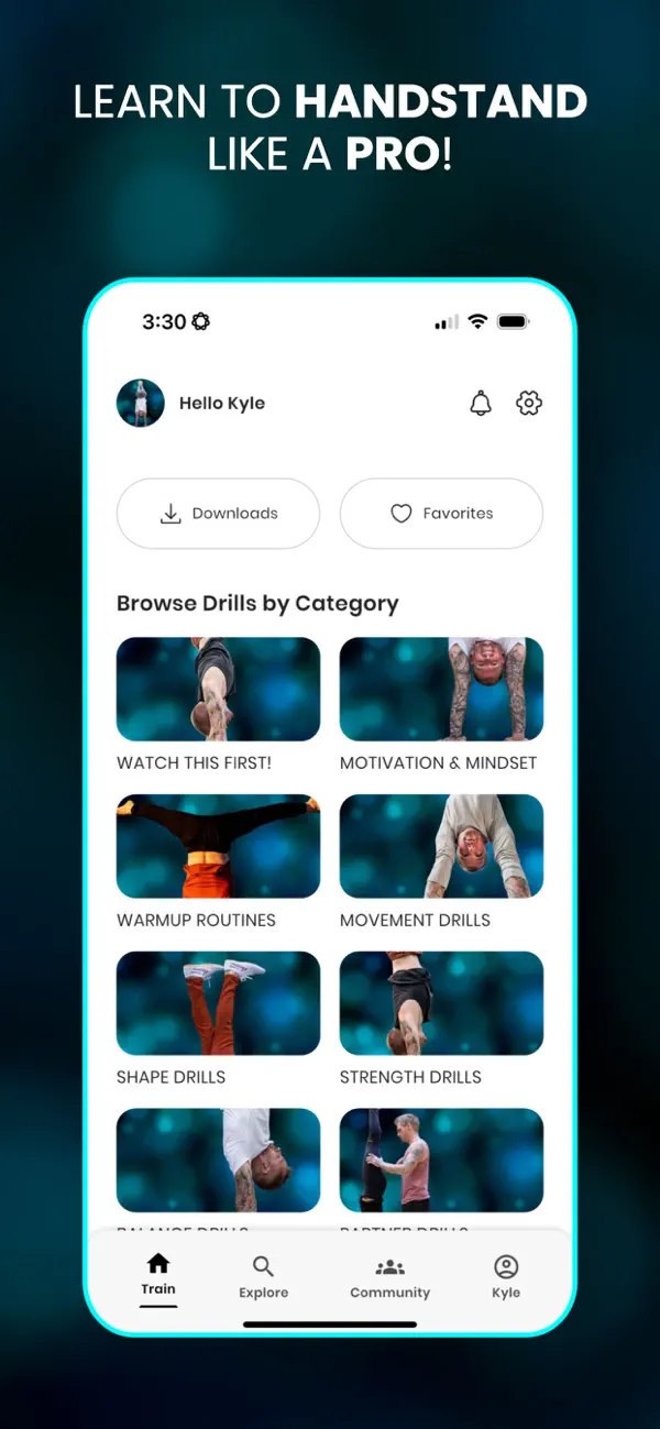 Screenshot #3 pour Handstand Coach Kyle Weiger