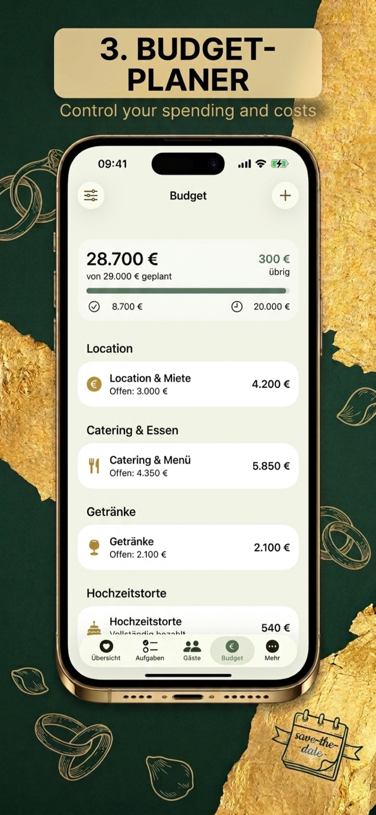 Hochzeitsplaner & Gästeliste screenshot 4